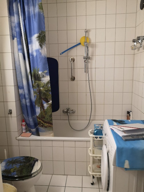 Bad Teilsanierung &ndash; Vorher: Badewanne